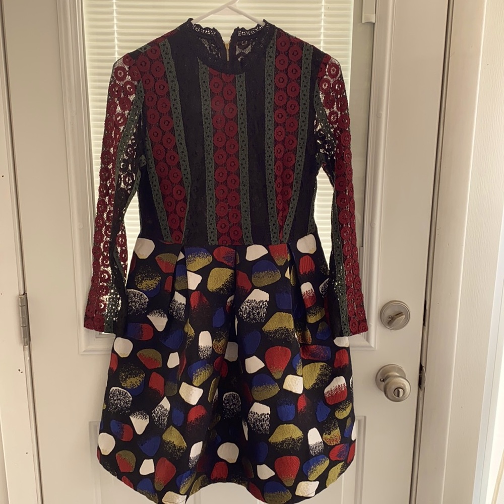 Dress Multi Warm colored dress